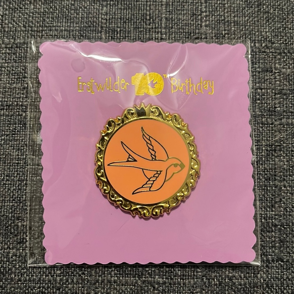 Erstwilder 10th Birthday Enamel Pin